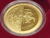 2015, Monetų kalybai LDK, 50 eurų auksinė moneta - nuotraukos Nr. 4