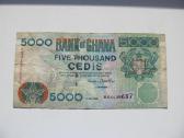 5000 cedis , Gana , 2000
