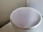 Keraminė puodelis su raudonu ornamentu - nuotraukos Nr. 2