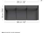 Boconcept sofa ir pufas - nuotraukos Nr. 7