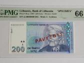 200 litų Pavyzdys Pmg66