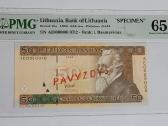 50 Litų pavyzdys Pmg 65