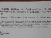 2070. Elgesio Kultūra V. Bagdonavočius - nuotraukos Nr. 3