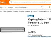 Metalo frezos ir gilintuvai - nuotraukos Nr. 20