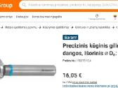 Metalo frezos ir gilintuvai - nuotraukos Nr. 21