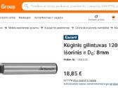Metalo frezos ir gilintuvai - nuotraukos Nr. 23