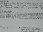 2085. Dievai, Kapai Ir Mokslininkai K. V. Ceramas - nuotraukos Nr. 2