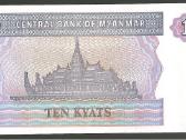Myanmaro banknotai - nuotraukos Nr. 10