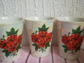 Labai gražūs vintage porceliano stiklinės-puodel - nuotraukos Nr. 2