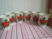 Labai gražūs vintage porceliano stiklinės-puodel - nuotraukos Nr. 13