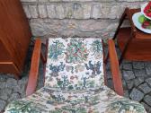Vintažinis mid century tikmedžio supamas krėslas - nuotraukos Nr. 10