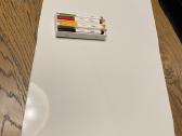 Ikea Svensas užrašų lenta ir Mala flomasteriai