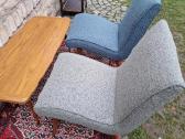 Vintažiniai mid century autoriniai foteliai Vostra - nuotraukos Nr. 18