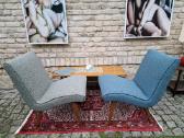 Vintažiniai mid century autoriniai foteliai Vostra - nuotraukos Nr. 29