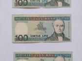 100 litų 1991 m.