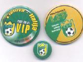 2001 Futbolas Lietuva Italija VIP ženklelis
