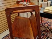 Vintažinis mid century tikmedžio staliukas - nuotraukos Nr. 6