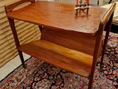 Vintažinis mid century tikmedžio staliukas - nuotraukos Nr. 8