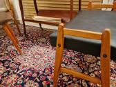 Vintažinis mid century tikmedžio staliukas - nuotraukos Nr. 10