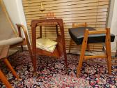 Vintažinis mid century tikmedžio staliukas - nuotraukos Nr. 18