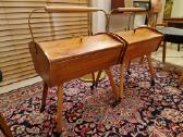 Vintažinė mid century rankdarbių dėžutė -siūlinė - nuotraukos Nr. 10