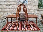 Vintažinės mid century bukmedžio Windsoro kėdės