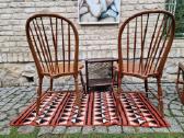 Vintažinės mid century bukmedžio Windsoro kėdės - nuotraukos Nr. 16