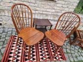 Vintažinės mid century bukmedžio Windsoro kėdės - nuotraukos Nr. 19