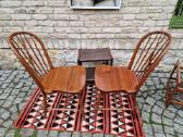 Vintažinės mid century bukmedžio Windsoro kėdės - nuotraukos Nr. 26