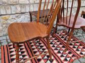 Vintažinės mid century bukmedžio Windsoro kėdės - nuotraukos Nr. 32
