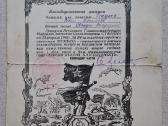 Stalino padėka kiekvienam kapitonui 3 vnt - nuotraukos Nr. 3