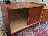 Vintažinė mid century tikmedžio indauja