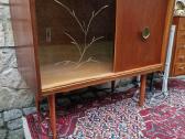 Vintažinė mid century tikmedžio indauja - nuotraukos Nr. 5
