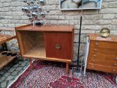 Vintažinė mid century tikmedžio indauja - nuotraukos Nr. 10