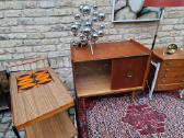 Vintažinė mid century tikmedžio indauja - nuotraukos Nr. 11