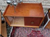 Vintažinė mid century tikmedžio indauja - nuotraukos Nr. 14