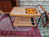 Vintažinis mid century serviravimo staliukas - nuotraukos Nr. 2