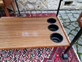 Vintažinis mid century serviravimo staliukas - nuotraukos Nr. 5