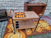 Vintažinis mid century serviravimo staliukas - nuotraukos Nr. 14