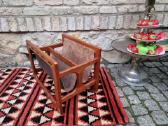 Vintažinė mid century tikmedžio laikraštinė - nuotraukos Nr. 8