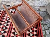 Vintažinė mid century tikmedžio laikraštinė - nuotraukos Nr. 9