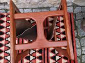 Vintažinė mid century tikmedžio laikraštinė - nuotraukos Nr. 13