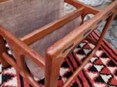 Vintažinė mid century tikmedžio laikraštinė - nuotraukos Nr. 14