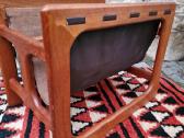 Vintažinė mid century tikmedžio laikraštinė - nuotraukos Nr. 16