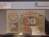 1932m Estijos 20kronu pmg64 - nuotraukos Nr. 2