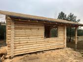 Rąstinė pirtis 6x6 m su terasa - nuotraukos Nr. 3