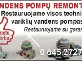 Vandens pompų remontas, traktoriams, krautuvams, v - nuotraukos Nr. 5
