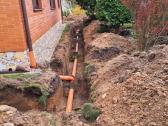 Drenažo ir lietaus nuvedimo sistemų įrengimas - nuotraukos Nr. 2