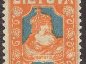 Lietuva 1921 Kęstutis su mėlynu fonu vietoj raudon