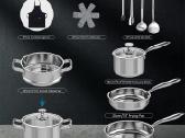 Puodų ir keptuvių rinkinys - nuotraukos Nr. 8